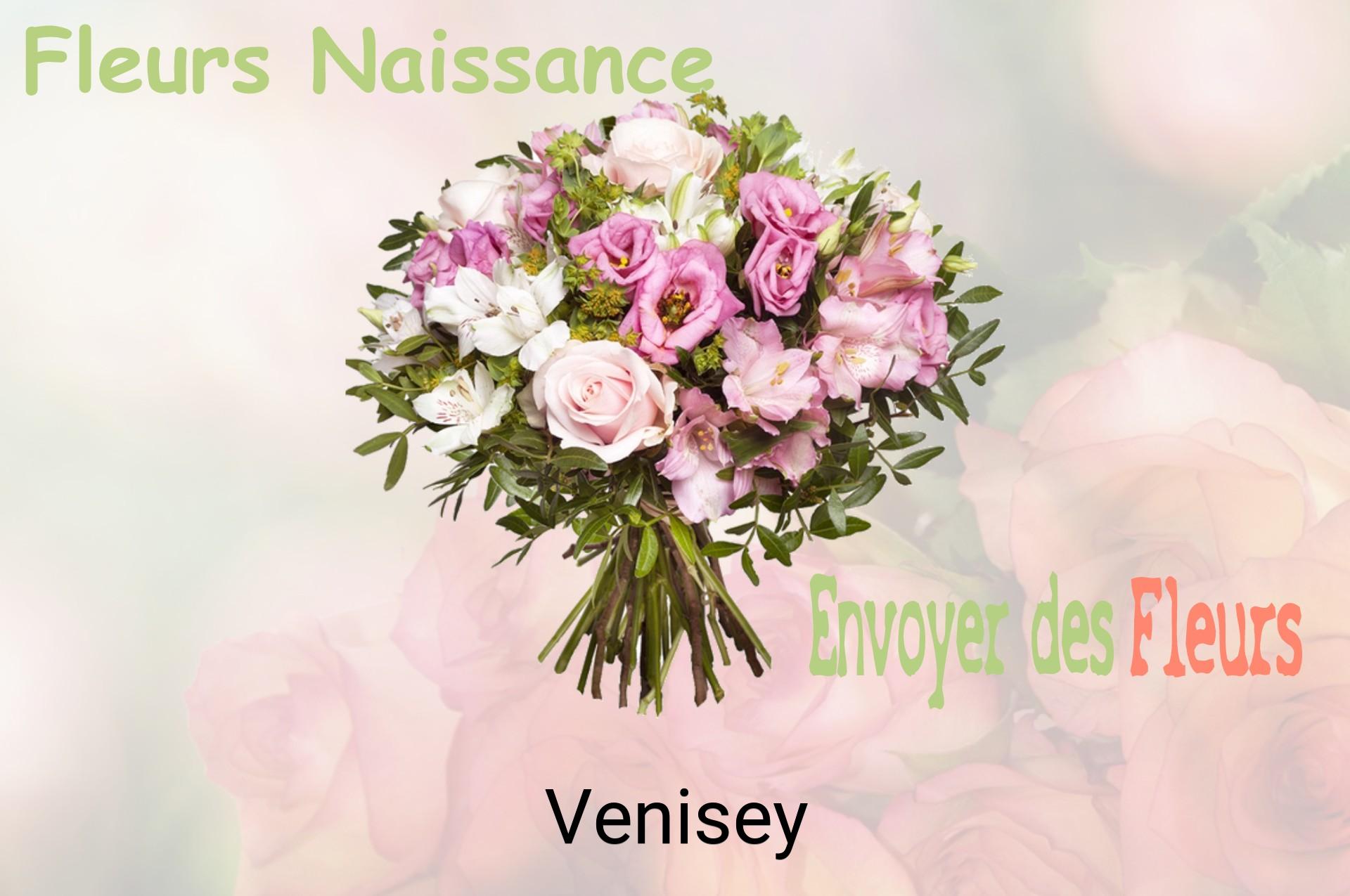 Bouquet de fleurs de naissance livré à Venisey
